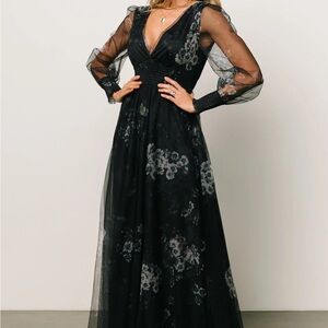 NWT Baltic Born Layla Maxi Dress Navy Size L